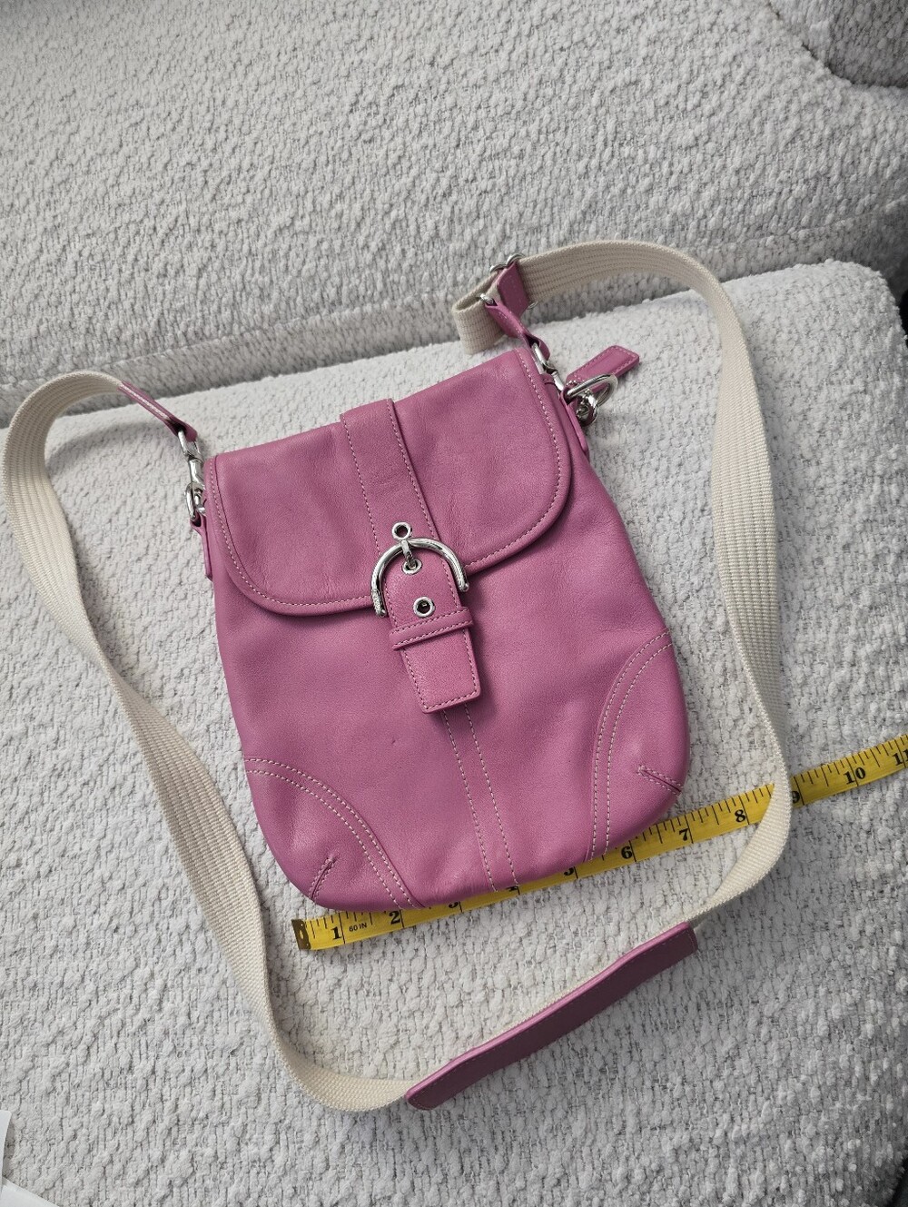 Coach Pink Soho Flap Crossbody
